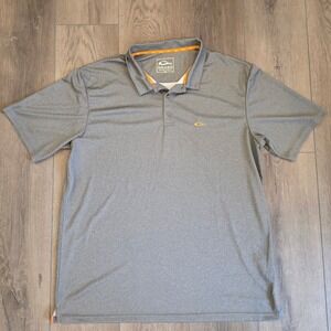 Drake Waterfowl Men's Size XXL 2XL Short Sleeve‎ Performance Stretch Polo Shirt
